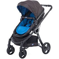 Chicco: Прогулочная коляска-трансформер Urban Plus Crossover Power Blue + аксесс. (6шт) гол.