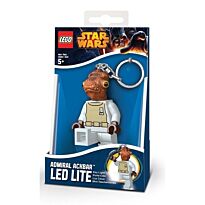 LEGO: Брелок-фонарик для ключей Star Wars - Admiral Ackbar