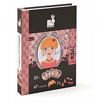 Janod: Книга магнитная "Мадемуазель" большая