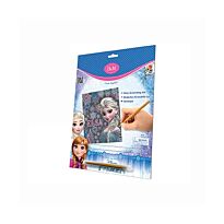 Гравюра "Эльза" Frozen (радуга)