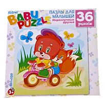 Astrel: Baby Puzzle. Пазлы "Неразлучные друзья" 36эл.