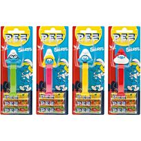 PEZ Игрушка с конфетой 1+2 (Смурфики) (Венгрия)