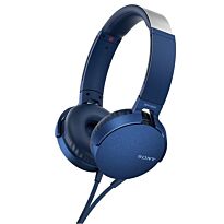 Наушники Sony MDR-XB550AP blue