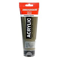 Краска акриловая AMSTERDAM, (408) Умбра натуральная, 120 мл.