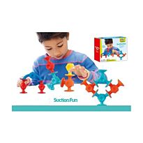 Suction Fun: Конструктор-головоломка на присосках, 24 дет.
