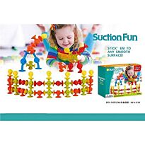 Suction Fun: Конструктор-головоломка на присосках, 60 дет.
