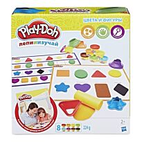 Пластилин Игровой набор "Цвета и фигуры" Play Doh