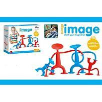 Suction Fun: Конструктор-головоломка на липучках, 4 дет.
