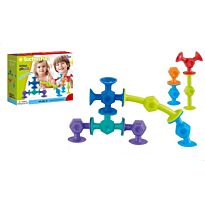 Suction Fun: Конструктор-головоломка на липучках, 10 дет.