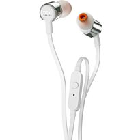 Наушники-вкладыши JBL T210 серебристый