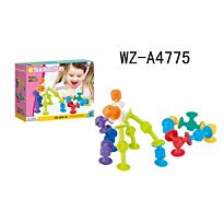 Suction Fun: Конструктор-головоломка на липучках, 16 дет.