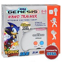 Игровая приставка SEGA Genesis Nano Trainer (+ 40 игр) White