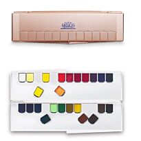 Набор акварели Mijello "Mission Gold Pen" 24 цв