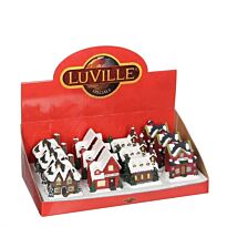 Luville: Декор.Украшение Сказочный домик 8,5*5,5*10см, в асс.