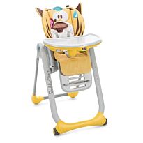 Chicco: Стульчик для кормления Polly 2 Start Peaceful Jungle