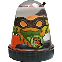 Слайм "Ninja" Затерянный мир с фигуркой Динозавра 130 г.