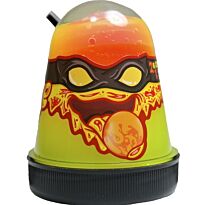 Слайм "Ninja" 2 в 1 желтый и красный 130 г.