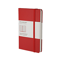 ЗК "Classic" клетка Moleskine, Large,  красная