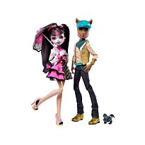 Monster High: Парочка Draculaura и Clawd Wolf