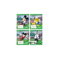 Тетрадь ученическая,12л Mickey Football