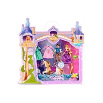 Mattel: Н-р с мини-куклой Disney Принцесса Мини-замок Рапунцель
