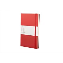 Блокнот Moleskine Classic, 13х21см, в линию, твердая обложка, алый-красный