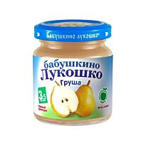 БЛ: Пюре 100г Груша б/сах с 3,5 мес
