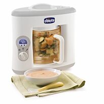 Chicco: Комбайн для приготовления Детского питания на пару с блендером - 0% BPA