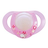 Chicco: Пустышка силиконовая физио розовая 0+ 2 шт