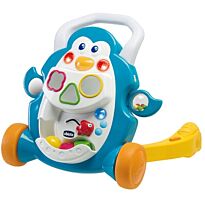 Chicco: Игровой центр-Ходунки "Детские шажочки" Пингвин 9м+