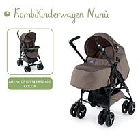 Chicco: Коляска Duo система Nunu Cocoa 0+