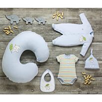 Chicco: Подарочный набор Boppy голубой