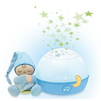 Chicco: Ночник-проектор "Сладких снов" голуб. 0м+