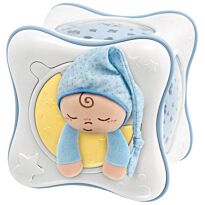Chicco: Ночник-проектор "Радужный кубик" голуб. 0м+