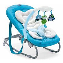 Chicco: Кресло-качалка Mia Bouncer Greeny голуб.