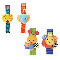 Bright Starts: Игрушки-погремушки на ручку Стильная пара браслетиков