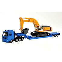 Siku: Тягач с экскаватором Liebherr