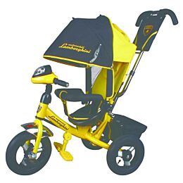 Lamborghini Trike: Трехколесный велосипед желто-черный