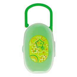 Chicco: Футляр для пустышки ассорт. гол/зел 1 шт.