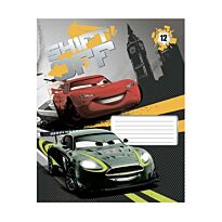 Тетрадь 12 л. А5 клетка карт. Cars
