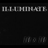 Illuminate 10 x 10 Schwarz (кир.)