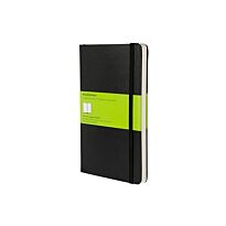 Блокнот Moleskine Classic, 13х21см, нелинованый, твердая обложка, черный 