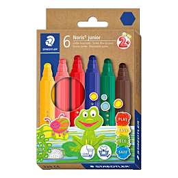 Набор фломастеров Staedtler Noris junior, 6 шт.