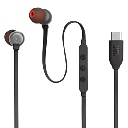 Наушники-вкладыши JBL T310C черный
