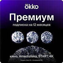 Подписка "Окко Премиум» на 12 месяцев