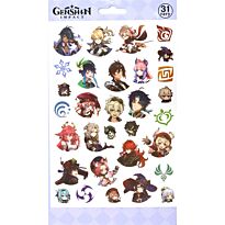 Переводные тату Genshin