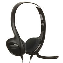 Plantronics: Наушники-гарнитура проводная AUDIO 628 черный USB
