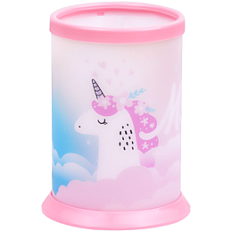 Подставка-стакан MESHU "Unicorn", пластиковая, розовая