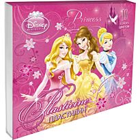 Пластилин, 10 цветов. Princess