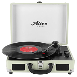 Проигрыватель виниловых дисков Alive Audio GLAM Mist c Bluetooth GLM-01-MS